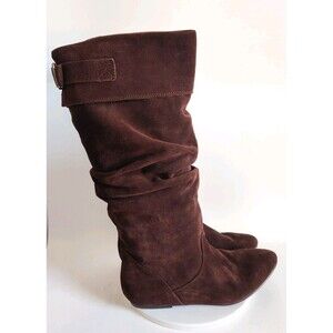 Steve Madden Brown Suede Boots